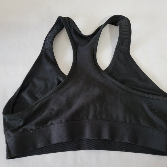 Adidas Sport Bras Support Mesh Racerback - Black & White - Lot of 4 - Size Med - Picture 3 of 12